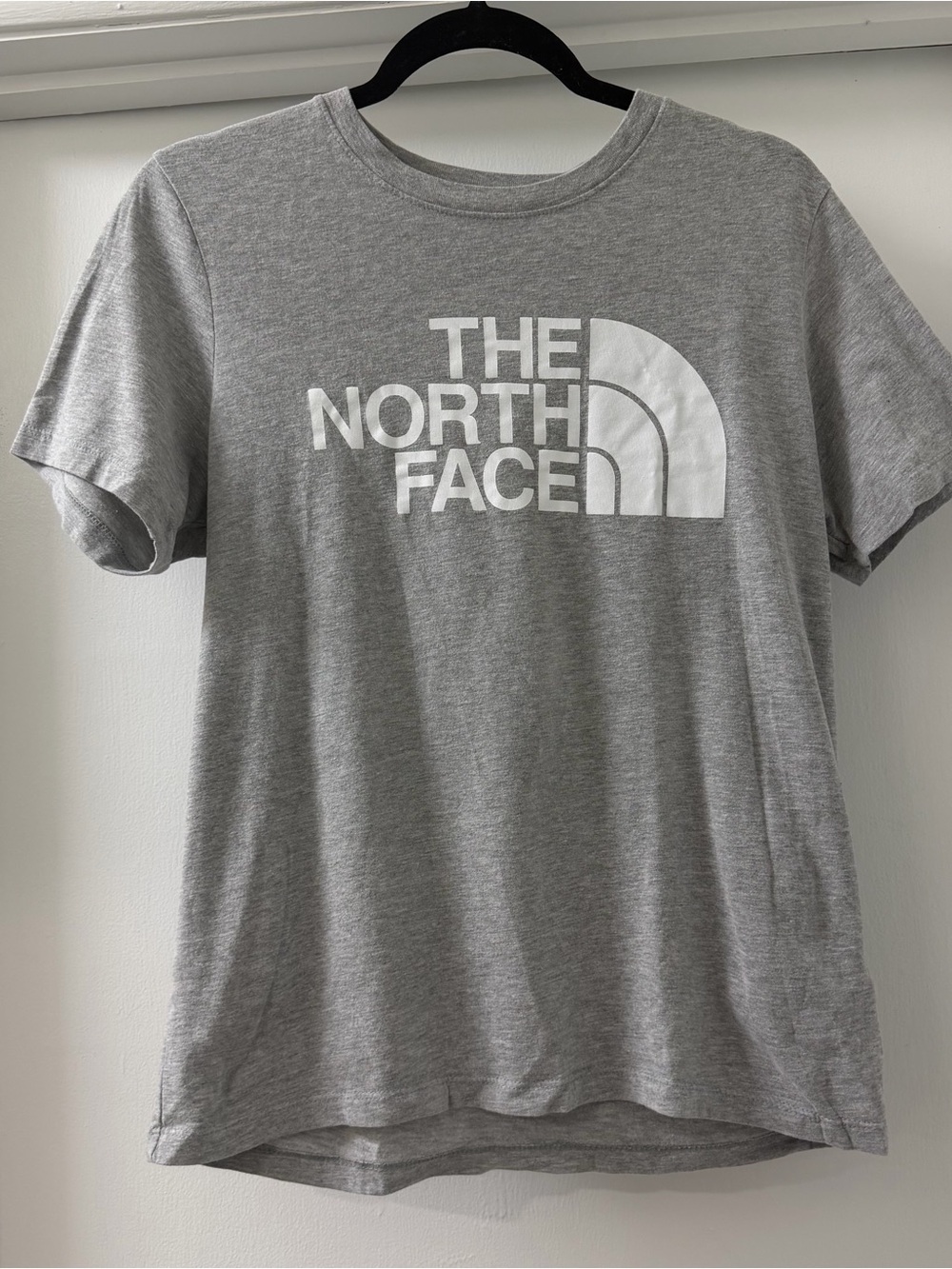 The North Face Gray Logo Graphic Short Sleeve T-Shirt Tee Women’s Medium